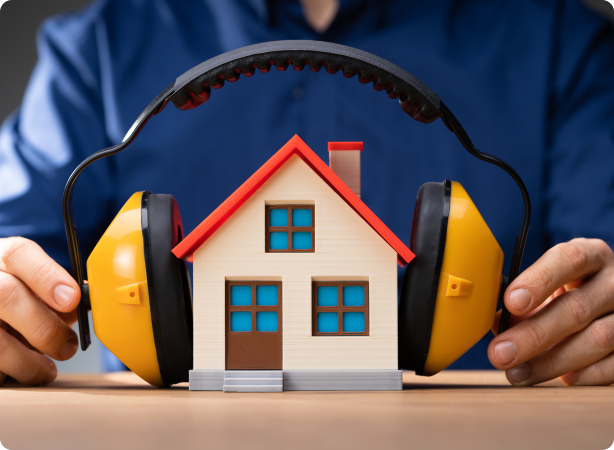 acoustic noise in homes